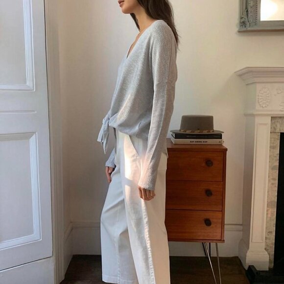 aritzia button up knit sweater - Picture 3 of 5